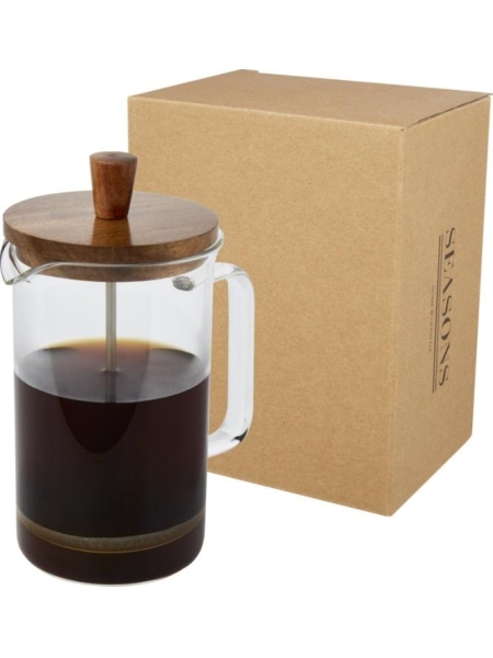 Caffettiera french press personalizzata Seasons Ivorie