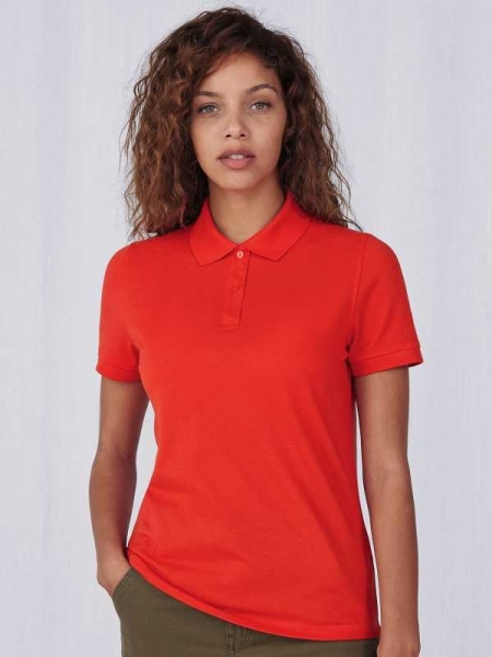 Polo da donna personalizzata B&C Collection B&C My Eco polo 65/35° / Women