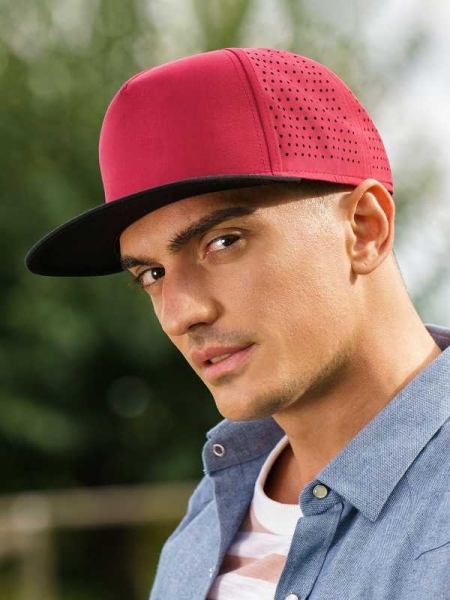 Cappello modello rap e snapback personalizzato Atlantis Bank Five-S