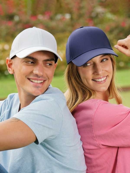 Cappellino baseball a 6 pannelli Atlantis Bond-S