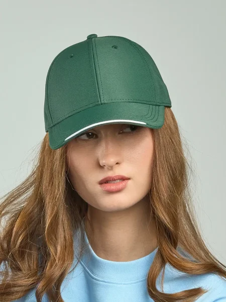 Cappellini da baseball personalizzabili in poliestere riciclato Atlantis Estoril-S