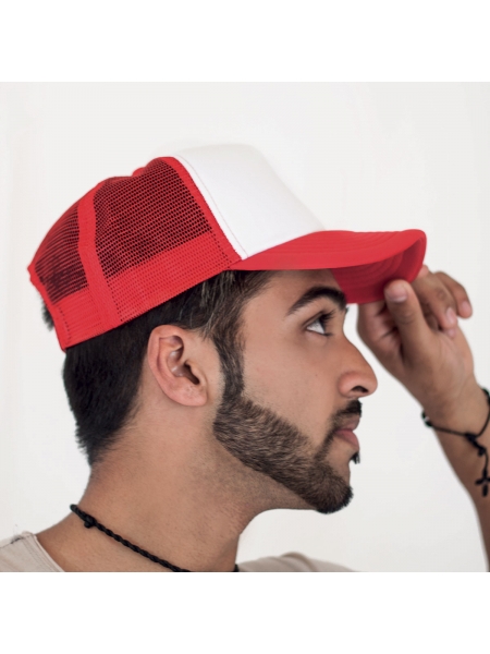 Cappellino modello rap e snapback personalizzato Atlantis Rapper