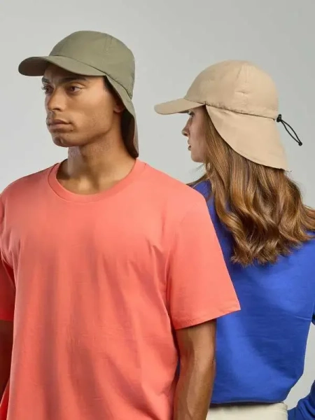 Cappello safari con visiera e paraorecchie Atlantis Nomad-S