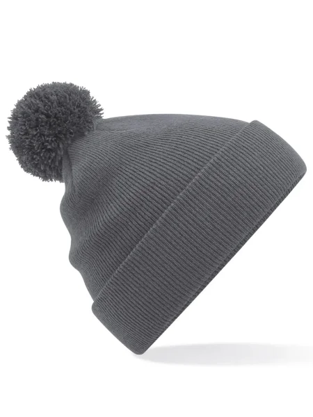 Cappello con pompon da bambino personalizzato Beechfield