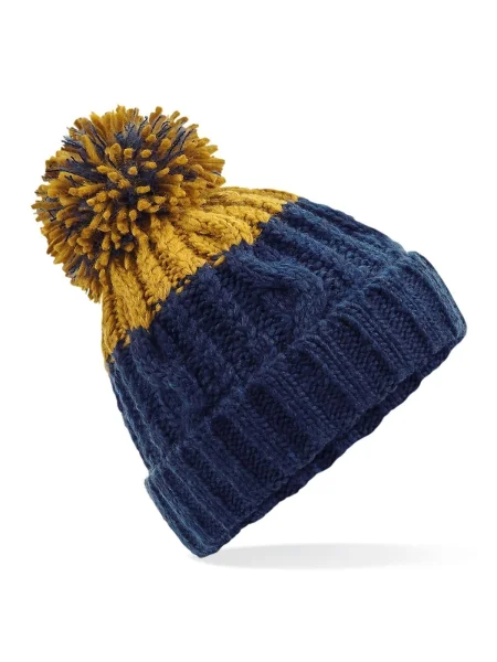 berretto-in-maglia-invernale-con-pon-pon-adulto-personalizzato-beechfield-apres-beanie-oxford-navy-mustard-22.webp