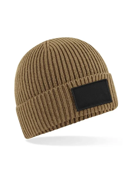 cappelli-beanie-adulto-invernali-personalizzati-beechfield-fashion-patch-beanie-biscuit-black-29.webp