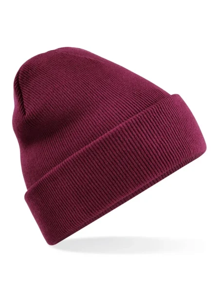 cuffia-invernale-personalizzabile-beechfield-recycled-original-cuffed-beanie-burgundy-6.webp