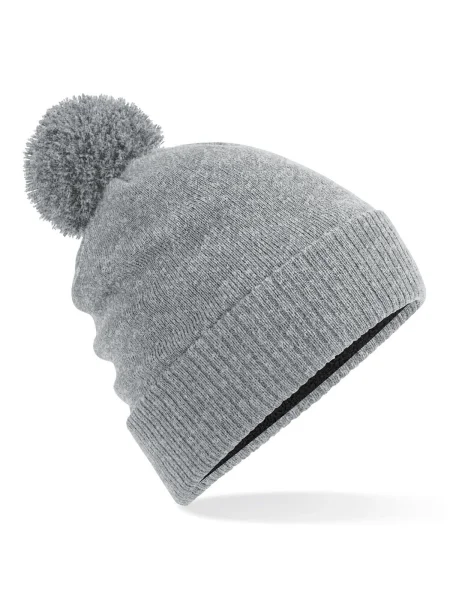cappelli-invernali-con-pon-pon-personalizzati-beechfield-water-repellent-thermal-snowstar-beanie-heather-grey-15.webp
