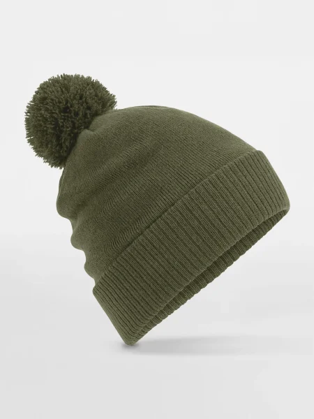 cappelli-invernali-con-pon-pon-personalizzati-beechfield-water-repellent-thermal-snowstar-beanie-olive-green-18.webp