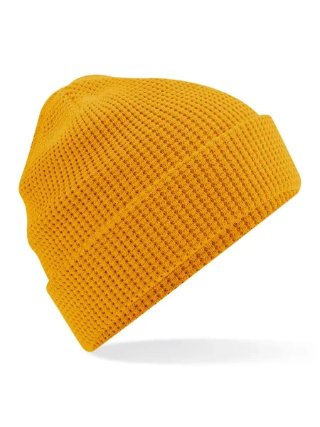 cuffia-invernale-beechfield-organic-cotton-waffle-beanie-mustard-18.webp