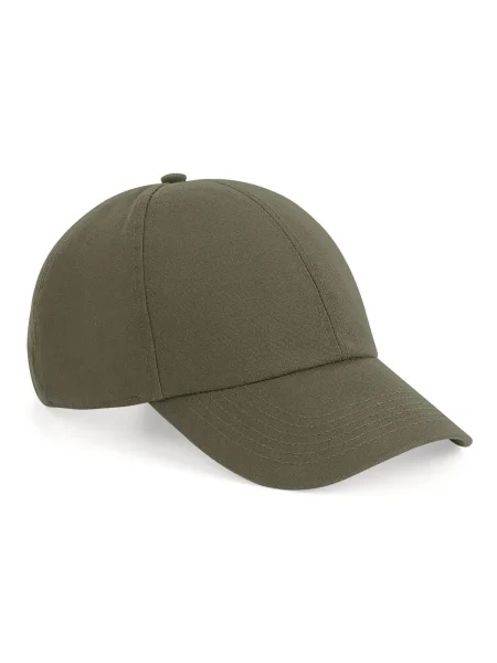 Cappellini con visiera personalizzati Bechfield Organic Cotton 6 Panel Cap