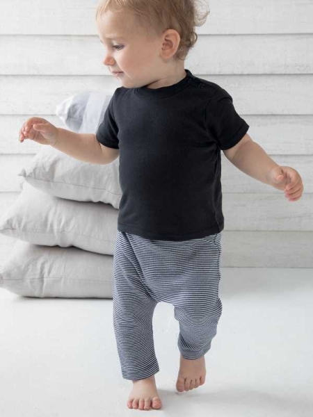 Leggins a righe personalizzati da bambino BabyBugz