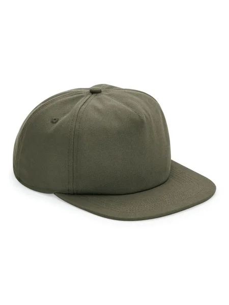 snapback-personalizzati-modello-rap-in-cotone-organico-beechfield-olive-green-17.webp
