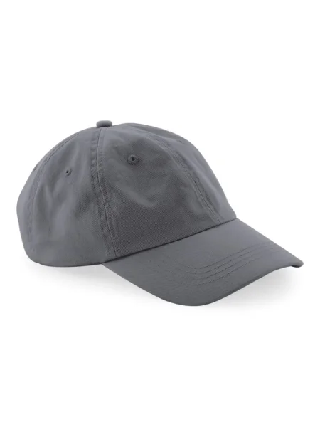 cappellino-6-pannelli-baseball-cotone-biologico-personalizzato-beechfield-organic-graphite-grey-8.webp