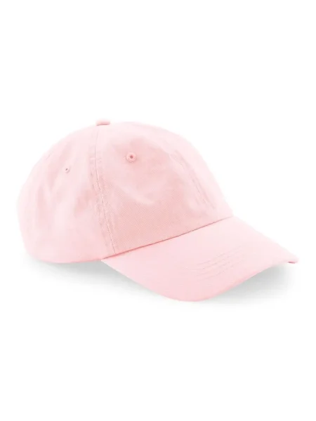 cappellino-6-pannelli-baseball-cotone-biologico-personalizzato-beechfield-organic-powder-pink-10.webp