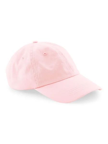 cappellino-6-pannelli-baseball-cotone-biologico-personalizzato-beechfield-organic-powder-pink-20.webp