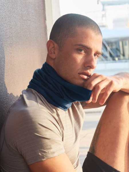 Scaldacollo in lana personalizzato Beechfield Morf® Merino