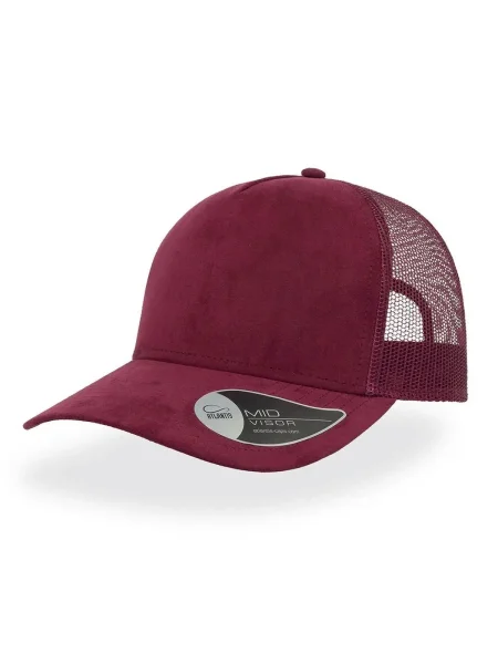 Cappellino trucker personalizzabile Atlantis Rapper Suede