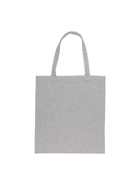 Shopper ecologica in cotone riciclato Impact AWARE™ Cassidy 38x40x3 cm