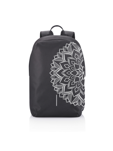Zaino porta pc impermeabile antitaccheggio personalizzato Bobby Soft Art