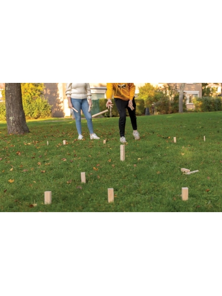 Gioco in legno personalizzato Kubb