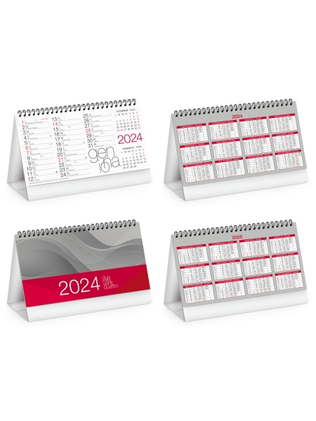 Calendari tavolo personalizzati da merchandising