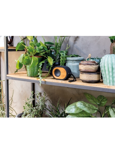 Altoparlante bluetooth in bamboo personalizzato Bamboo X