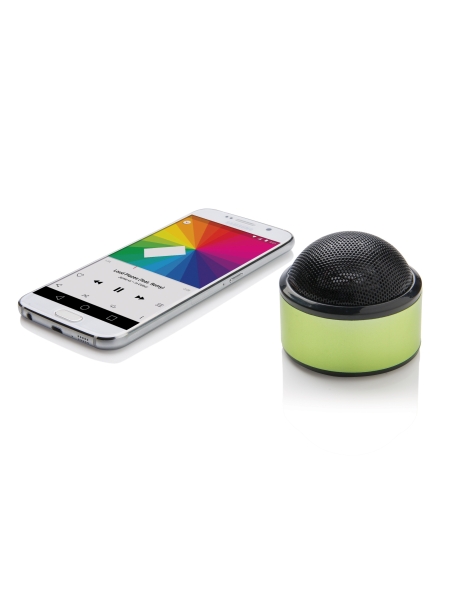 Speaker 3W wireless in metallo e plastica personalizzato Burke