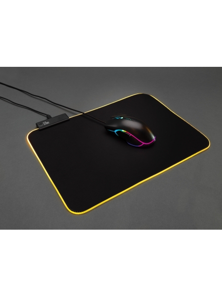 Tappetino mouse gaming personalizzato RGB