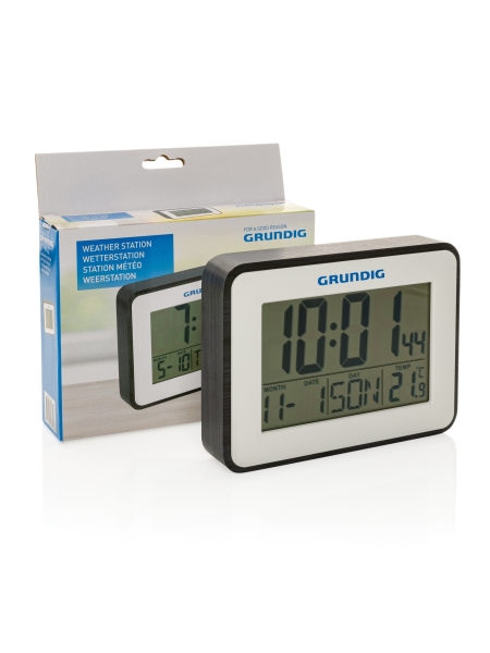 Stazione meteo con sveglia e calendario Grundig