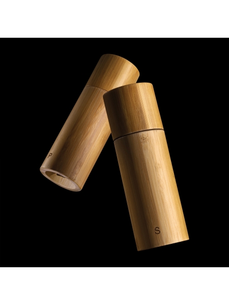 Set sale e pepe in bamboo personalizzato Ukiyo