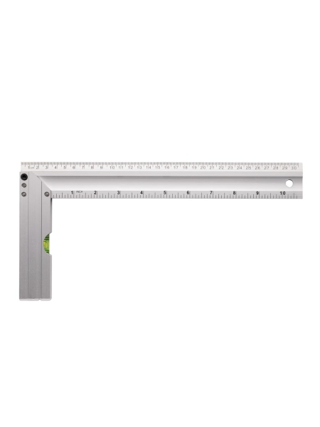 Righello quadrato con livella personalizzato Aryeh 30 cm
