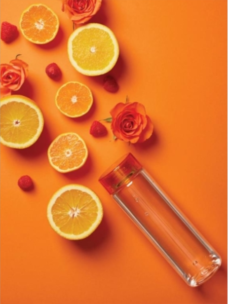 Bottiglia BPA free ecologica in R-Pet personalizzata Vinga Cott 600 ml