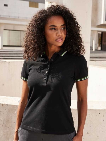 Polo personalizzate donna classiche in cotone pettinato