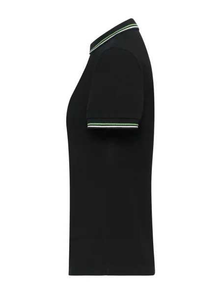 polo-personalizzate-donna-in-cotone-210-g-m2-black-white-lime-green-30.webp