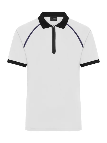 polo-da-golf-james-nicholson-men-zip-170-g-m2-white-black-29.webp