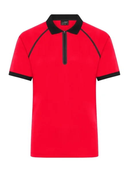 polo-da-uomo-james-nicholson-mens-zip-polo-2.webp