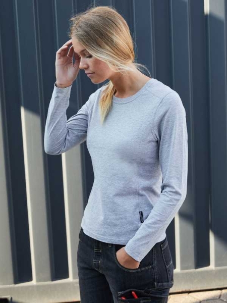 Magliette lavoro donna Longsleeve-T James&Nicholson