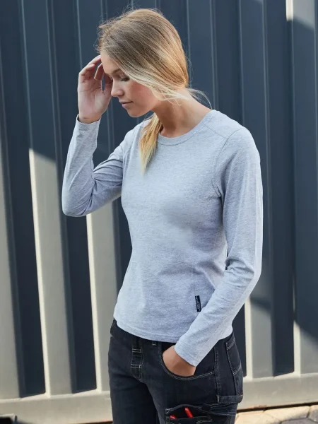 Magliette lavoro donna Longsleeve-T James&Nicholson