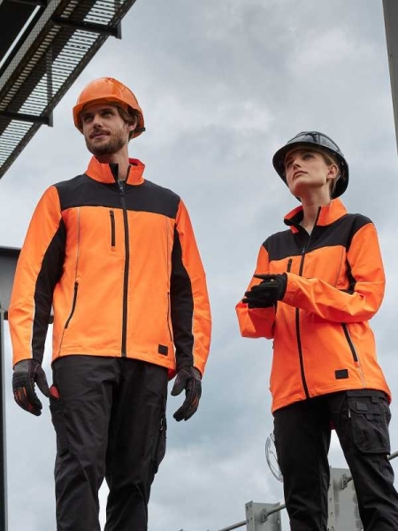 Giubbotto alta visibilità personalizzato James & Nicholson Signal-Workwear Jacket