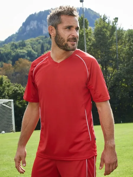 Maglietta sportiva a maniche corte James & Nicholson Team Shirt