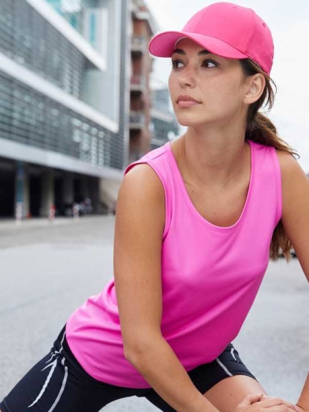 Canottiera sportiva donna personalizzata James & Nicholson Ladies Active Tanktop