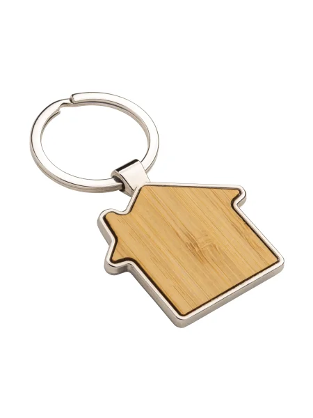 Portachiavi casetta legno e metallo personalizzabile Home Wood
