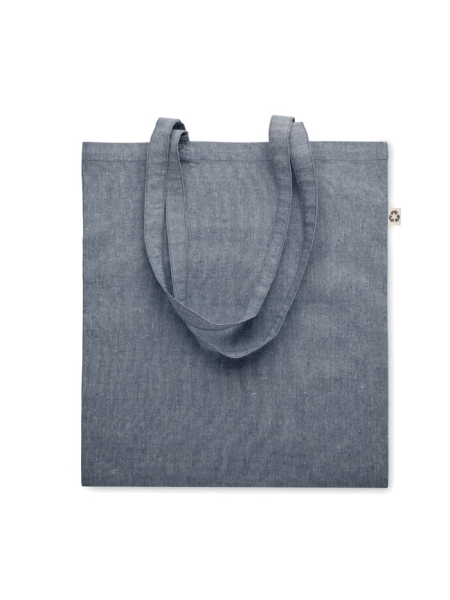 Shopper cotone riciclato con manici lunghi