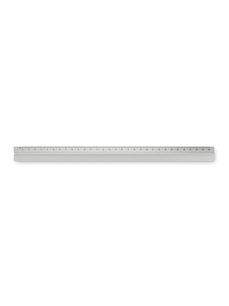 Righello triangolare 30 cm in alluminio