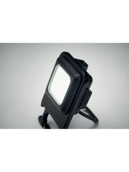 Mini torcia USB con luce COB multifunzionale