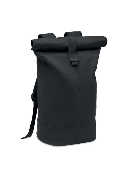 Zaini roll top al 100% in tela lavata