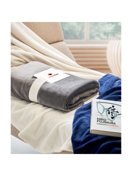 Coperta in pile personalizzata RPET 280gr/m²