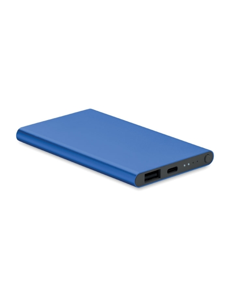 Power bank in alluminio personalizzato Powerflat C 4000 mAh