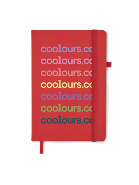 Blocco note A5 in PU riciclato